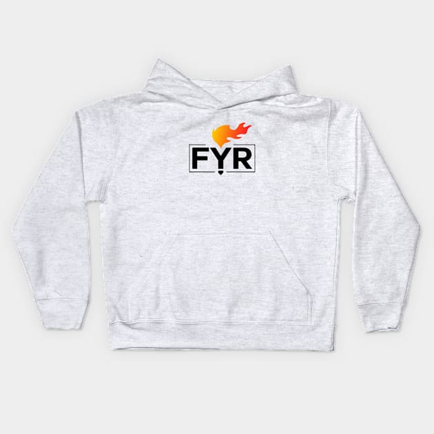 Fyre Festival Kids Hoodie by hanawirastri